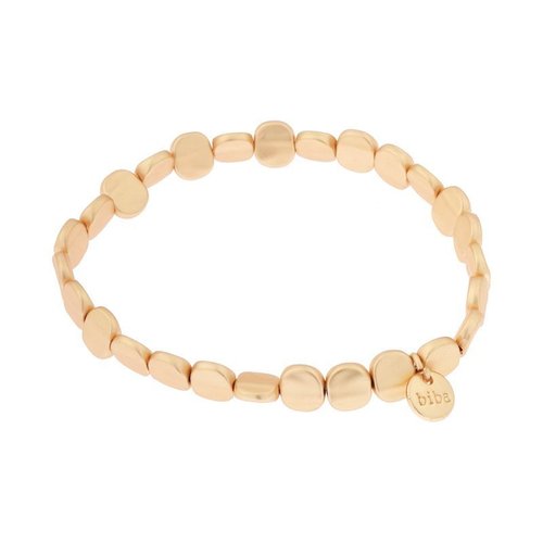 ARMBAND GOLD NUGGETS STRETCH